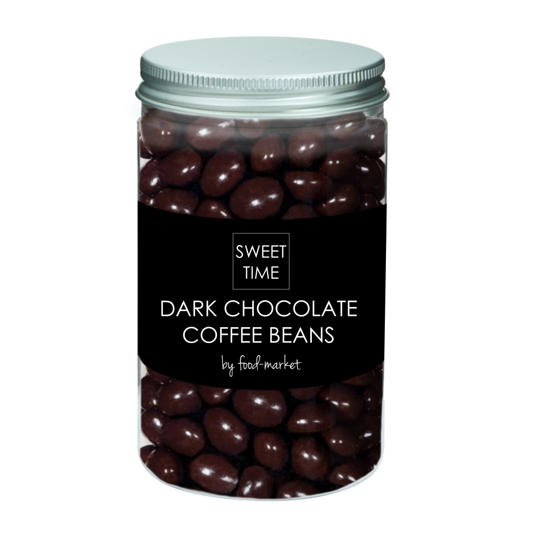 kávová zrna v hořké čokoládě 290g