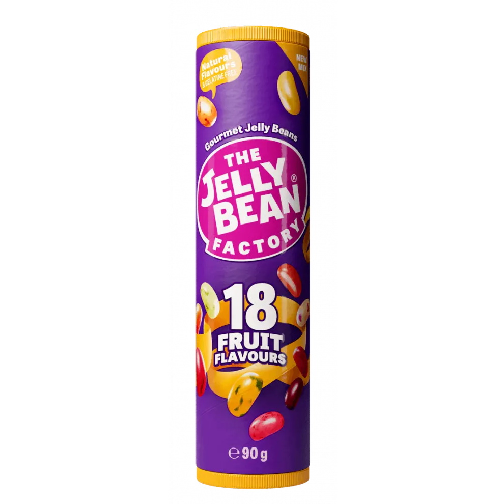 Jelly Bean Želé bonbony 18 OVOCNÝCH PŘÍCHUTÍ 90g TRV. 02/2024
