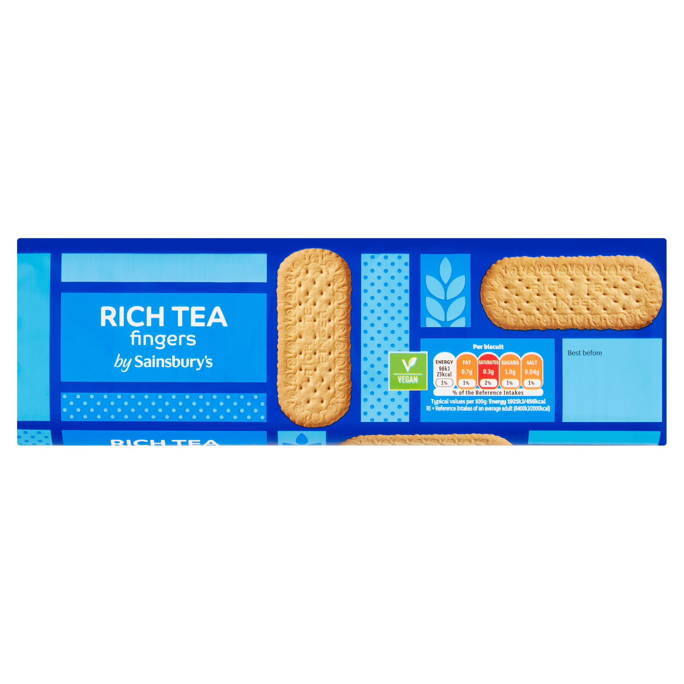 anglické sušenky RICH TEA FINGERS 250g TRV.06/2024