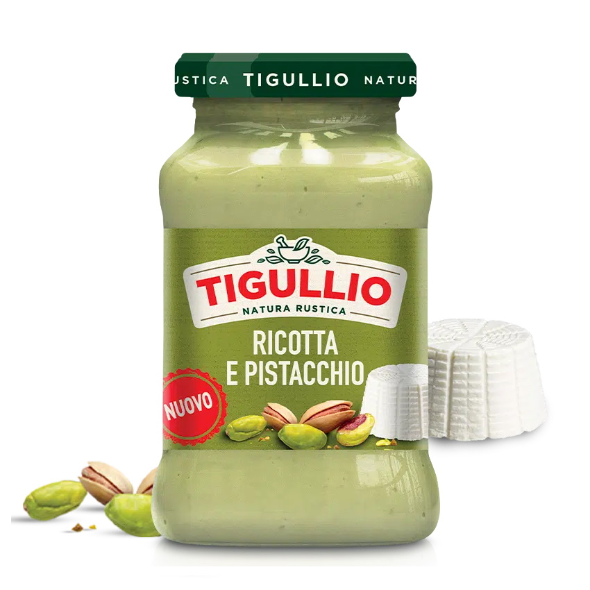 pesto ricotta a pistácie 185g od Tigullio TRV.07/2026