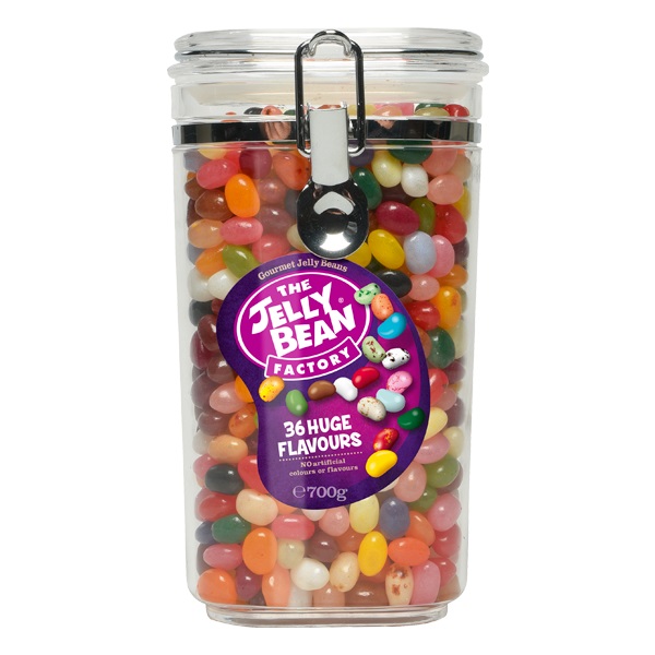 Jelly Bean želé bonbony 36 PŘÍCHUTÍ 700g 