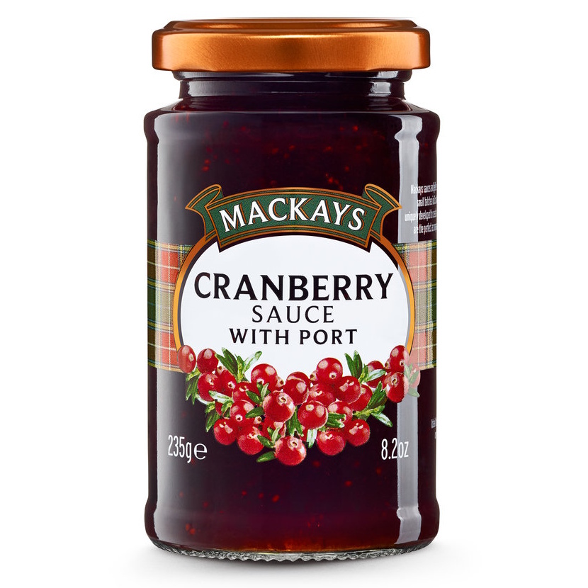 omáčka brusinková s portským 235g od Mackays