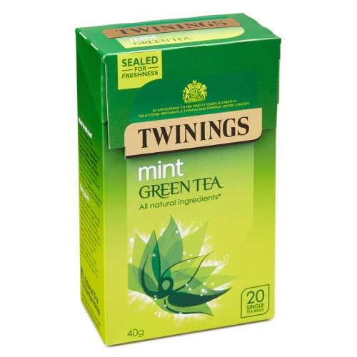 zelený čaj S MÁTOU (20 sáčků / 40g) 