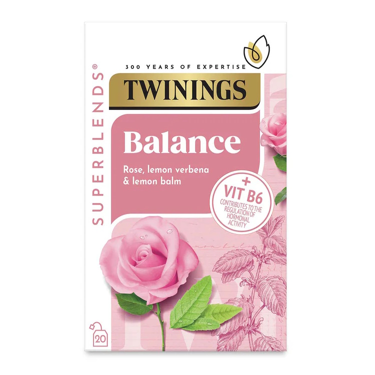 čaj SUPERBLENDS BALANCE 20 sáčků / 32g od Twinings