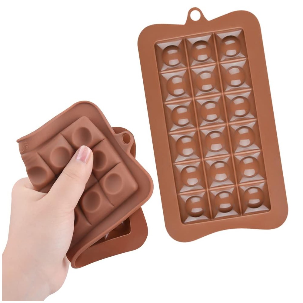 silikonová forma na tabulkovou čokoládu DOT