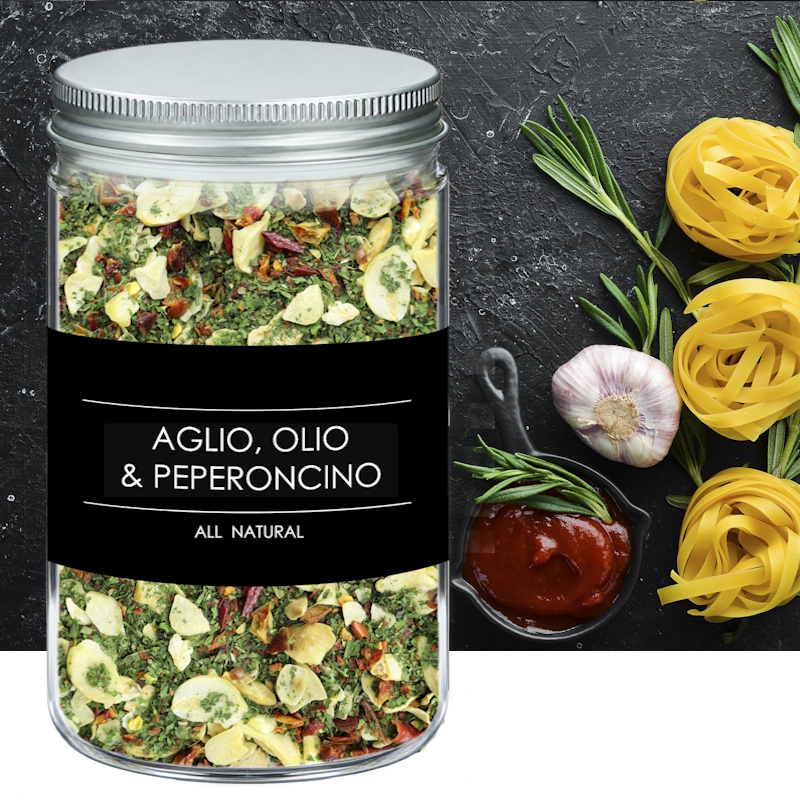 aglio olio & peperoncino 200g - směs koření v dóze
