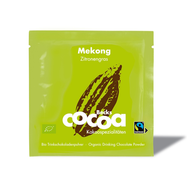 horká čokoláda BIO s citrónovou trávou a chilli 25g od Becks Cocoa