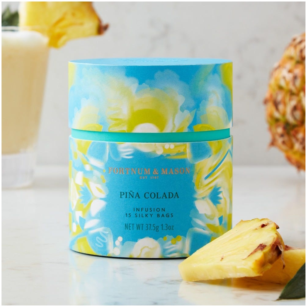 ovocný čaj PIŇA COLADA 15 hedvábných pyramid / 37,5g od Fortnum & Mason