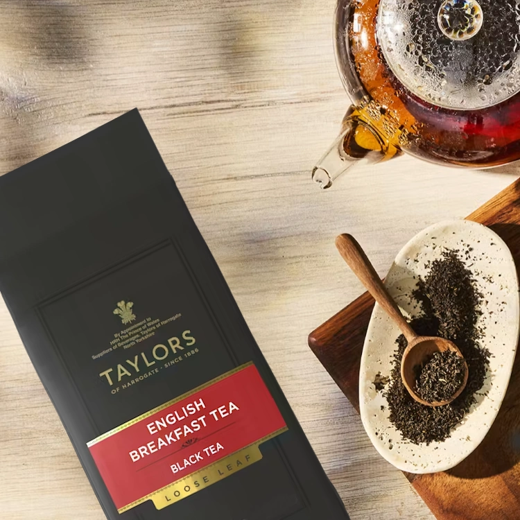 černý čaj ENGLISH BREAKFAST sypaný vážený 125g od Taylors of Harrogate