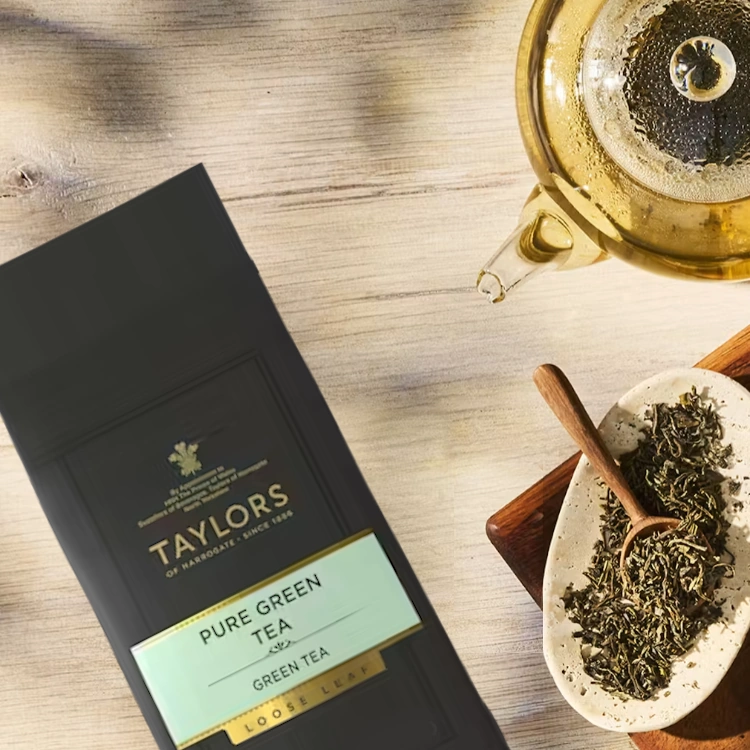 zelený čaj sypaný vážený 125g od Taylors of Harrogate