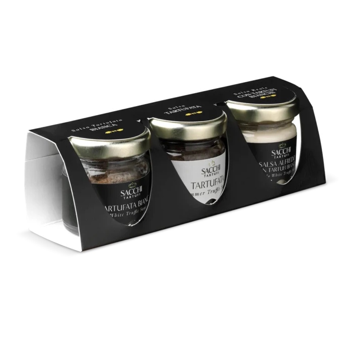 dárková sada 3 lanýžových produktů od Sacchi