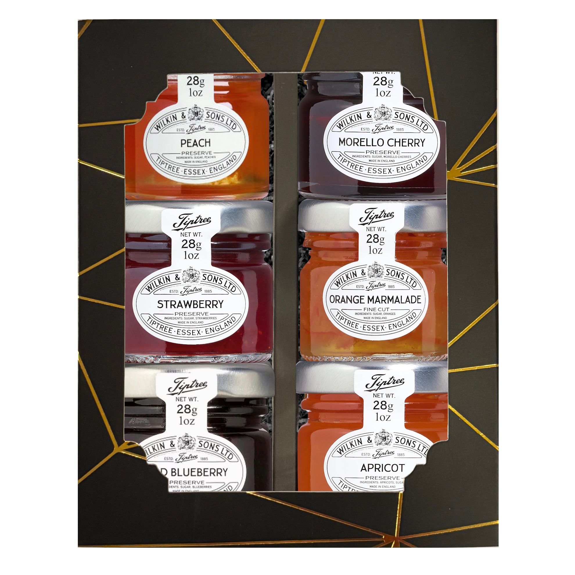 dárková kolekce delikates ENGLISH JAM & MARMALADE  6ks od Wilkin & Sons 