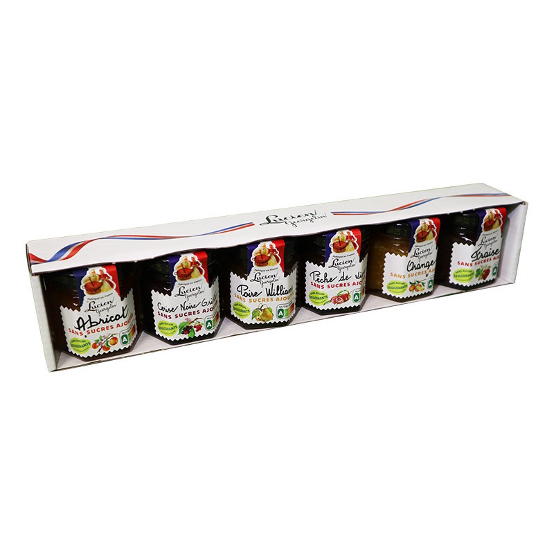 dárková kolekce EXTRA DŽEMŮ BEZ PŘIDANÉHO CUKRU 6x47g od Lucien Georgelin