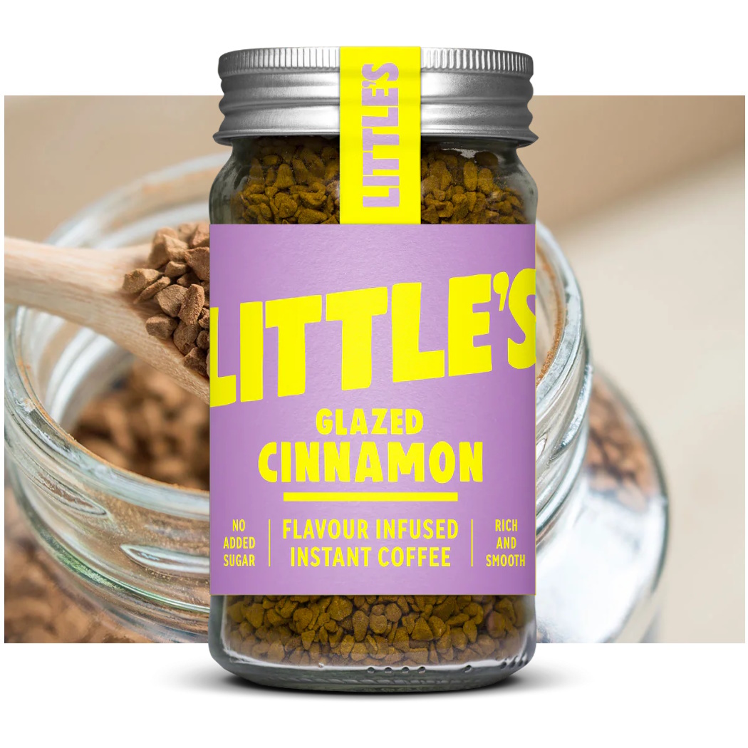 instantní káva ochucená GLAZED CINNAMON 50g od Little's