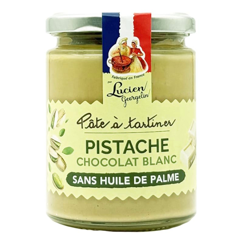 pomazánka s pistáciemi a bílou čokoládou 330g od Lucien Georgelin