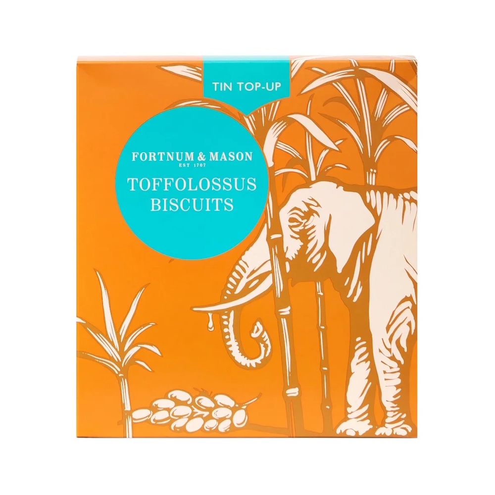 sušenky TOFFOLOSSUS 600g  doplňovací balení od Fortnum & Mason