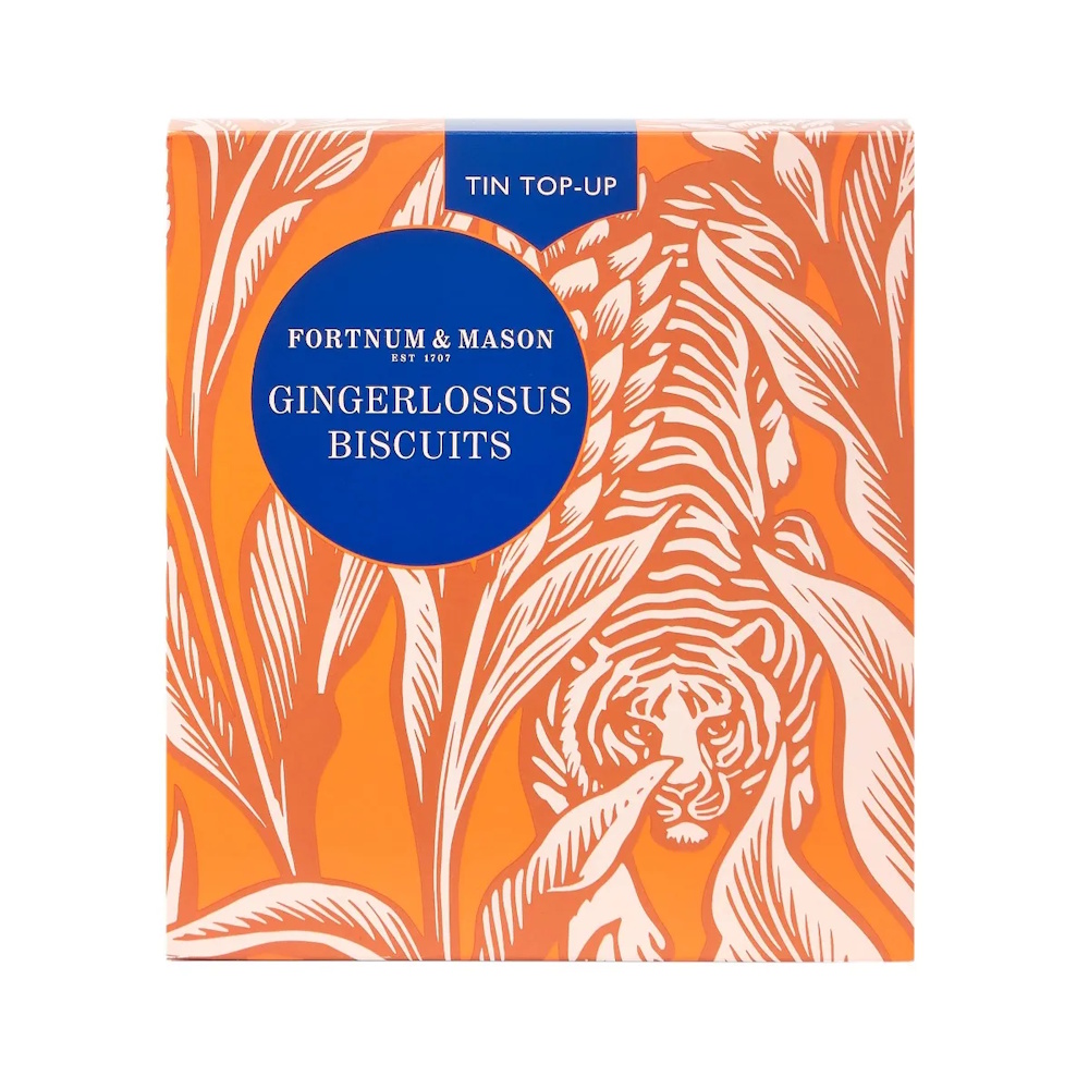 sušenky GINGERLOSSUS 600g doplňovací balení od Fortnum & Mason