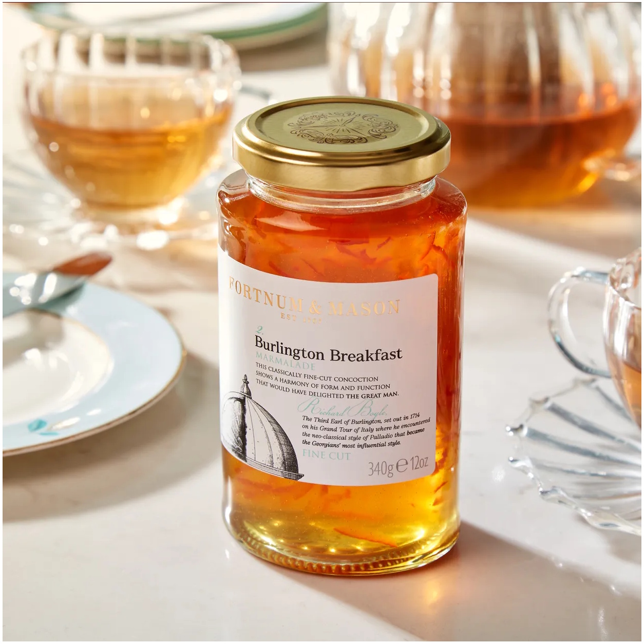 marmeláda pomerančová BURLINGTON BREAKFAST MARMALADE 340g od Fortnum & Mason