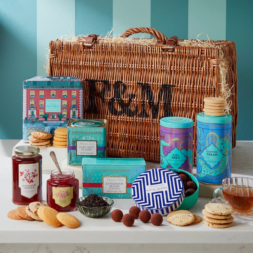 luxusní dárkový koš THE PICCADILLY od Fortnum & Mason