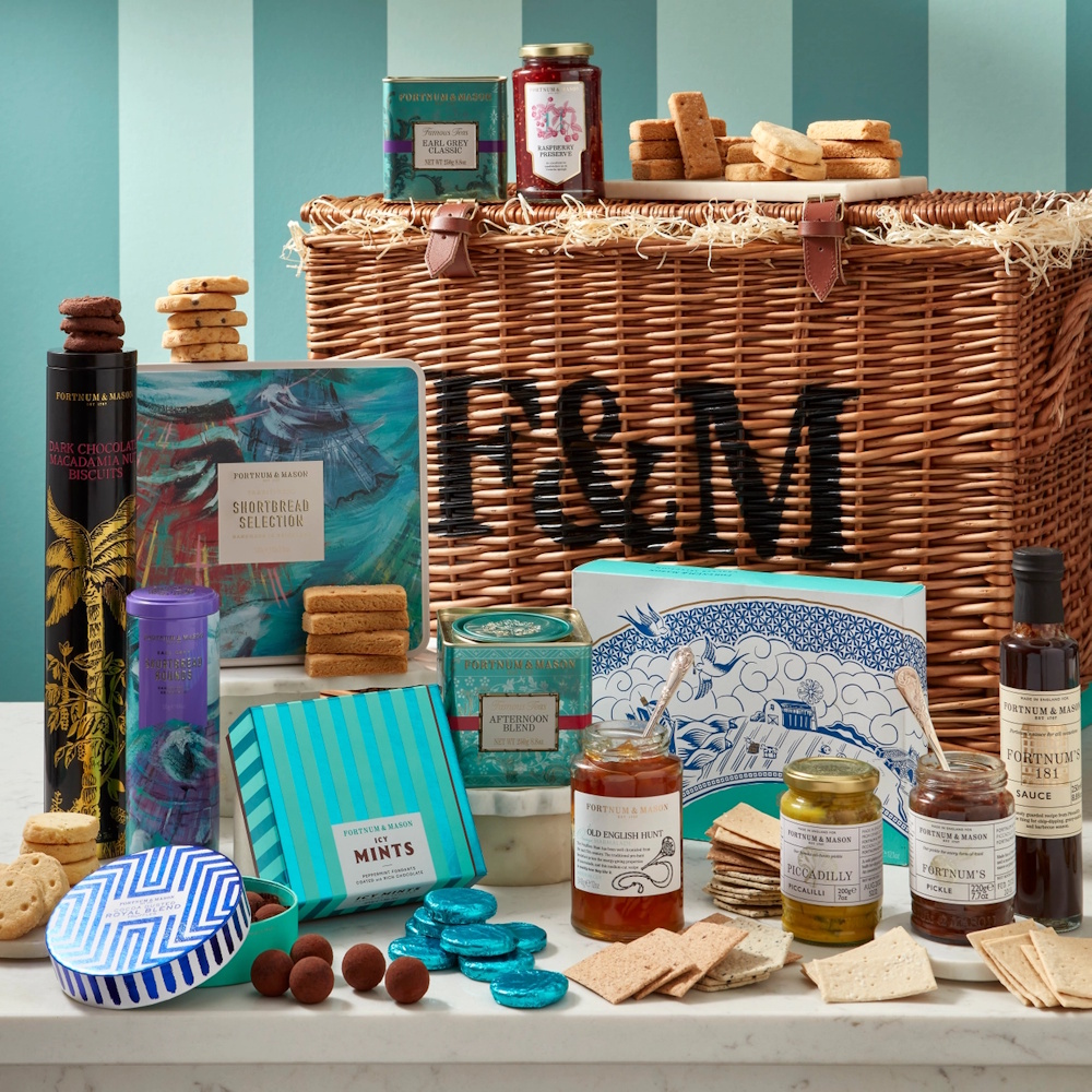 luxusní dárkový koš BURLINGTON od Fortnum & Mason