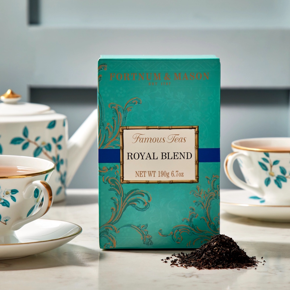 černý čaj ROYAL BLEND sypaný 190g od Fortnum & Mason 