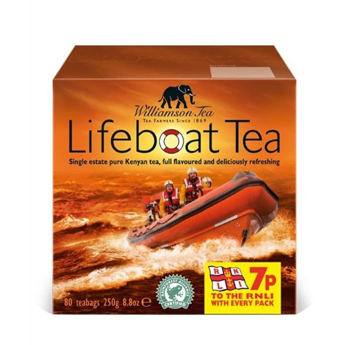černý čaj LIFEBOAT 80 sáčků / 250g