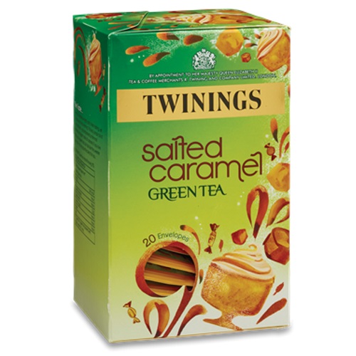 zelený čaj SLANÝ KARAMEL 20 sáčků / 40g od Twinings