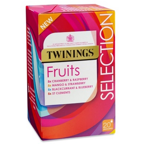 ovocné čaje MIX 20 sáčků / 40g od Twinings