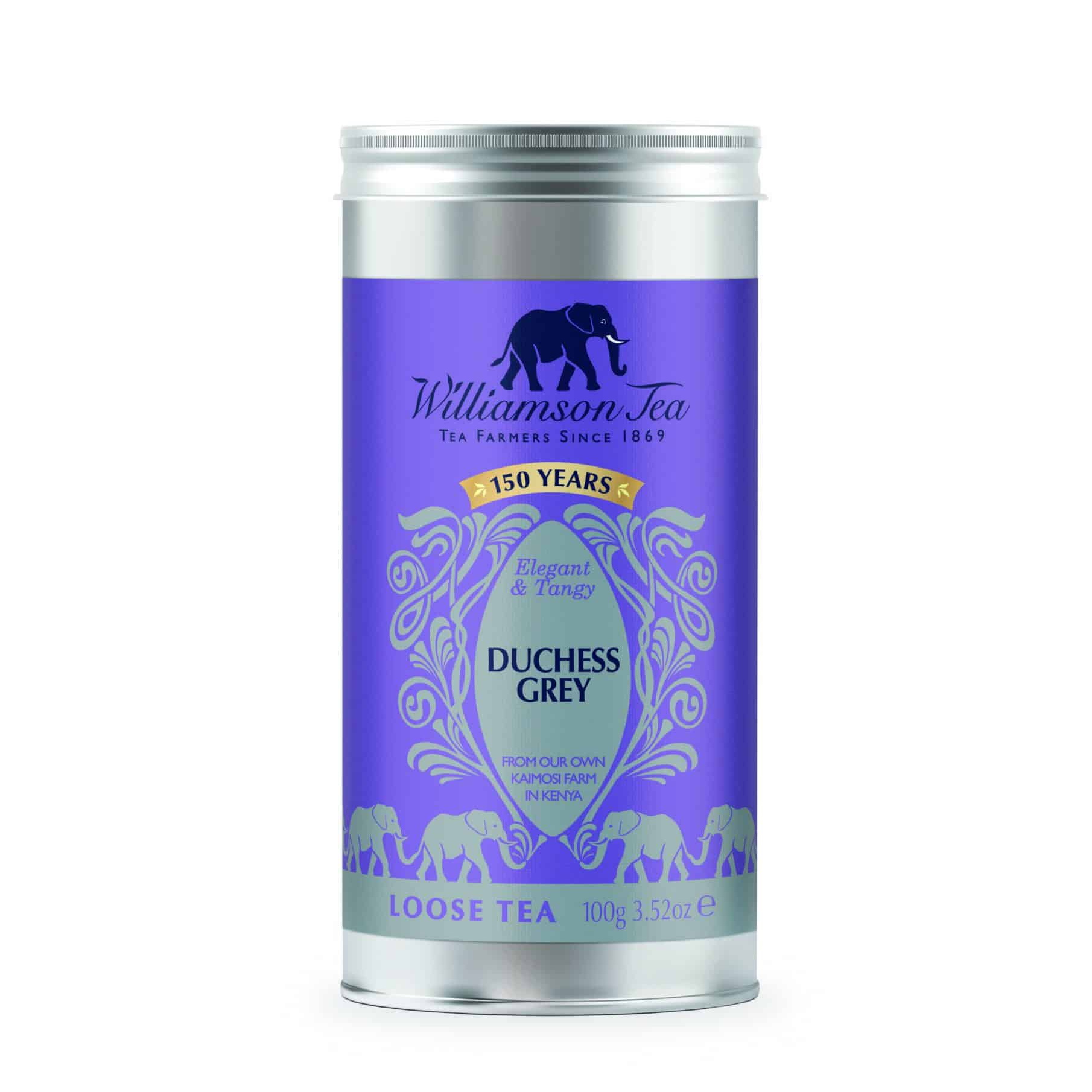 černý čaj s bergamotovým olejem sypaný 100g plechovka od Williamson Tea