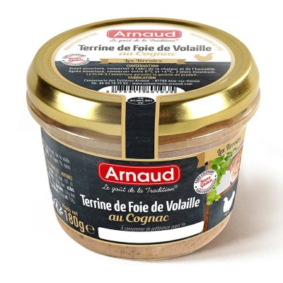 terina z kuřecích jater s koňakem 180g od Arnaud