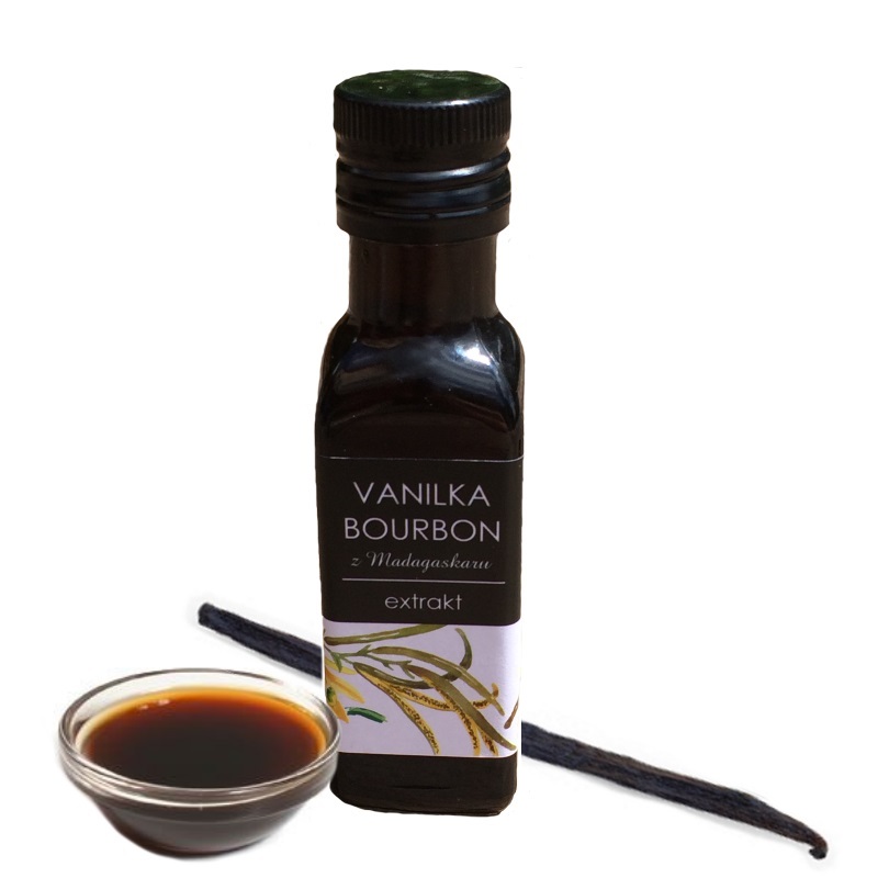 vanilkový extrakt Bourbon s vanilkovým luskem 100ml