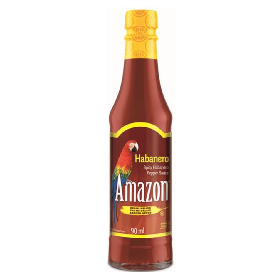 AMAZON omáčka z habanero papriček velmi pálivá 90ml 