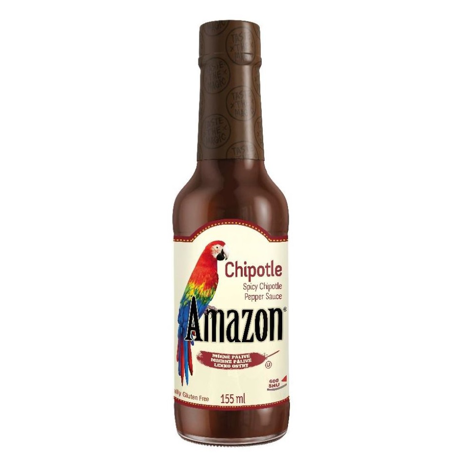 AMAZON omáčka z chipotle papriček mírně pálivá 155ml 