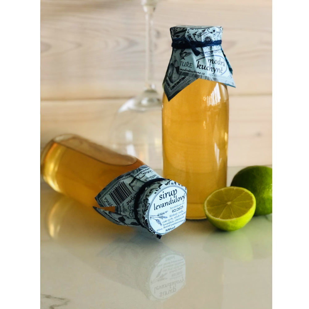 sirup levandulový 500ml z Modré Kuchyně