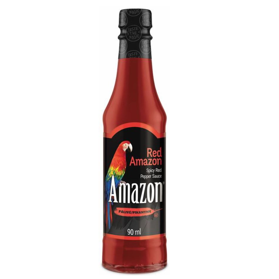 AMAZON omáčka červených amazonských papriček pálivá 90ml