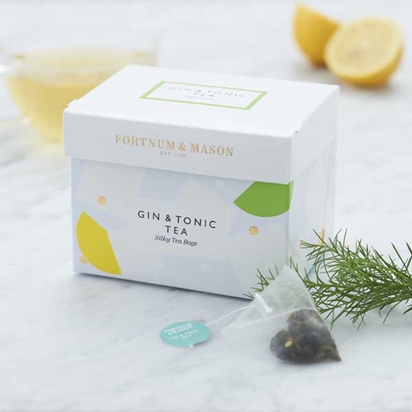 zelený čaj GIN & TONIC 15 hedvábných pyramid
