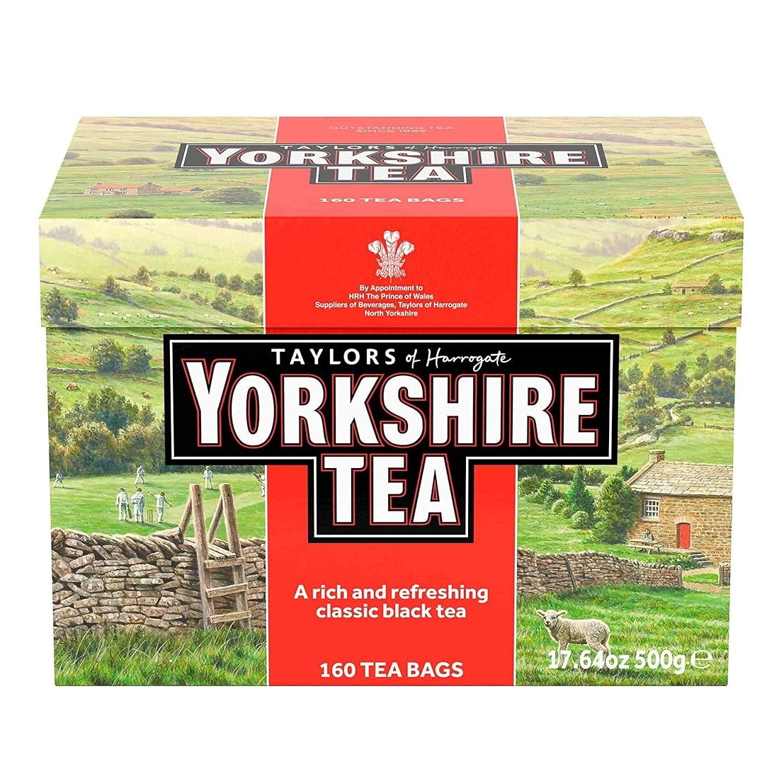 černý čaj YORKSHIRE TEA 160 sáčků / 500g od Taylors of Harrogate  