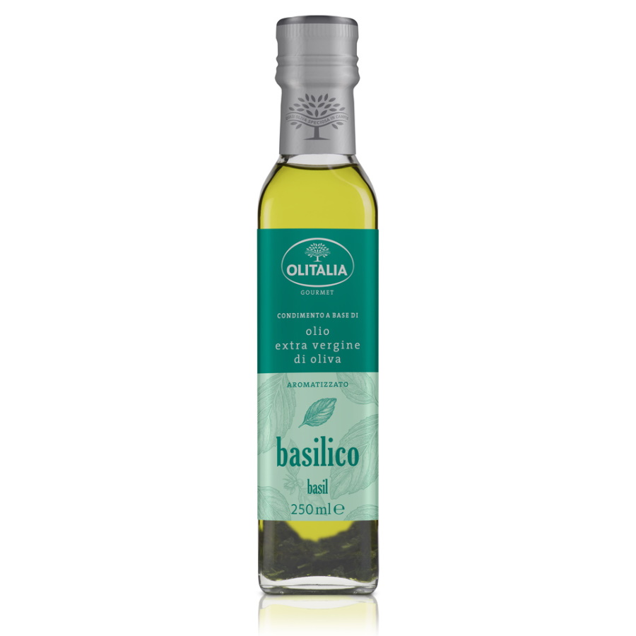 bazalkový extra panenský olivový olej 250ml 