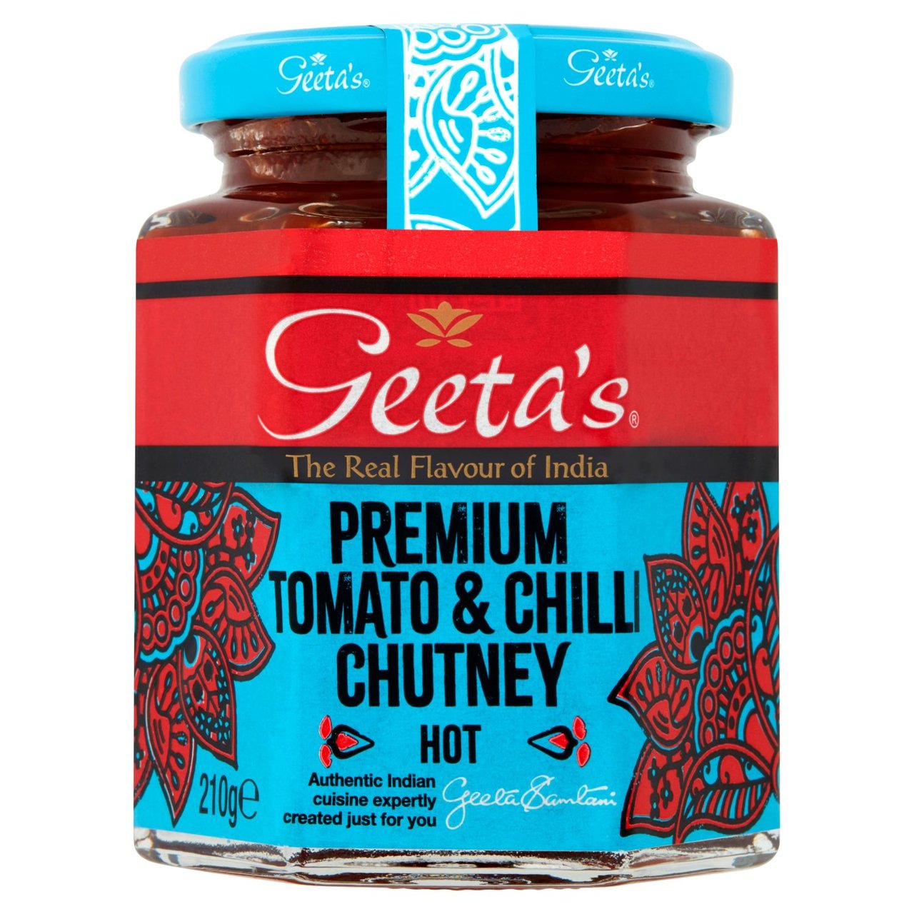 chutney rajčata a chilli premium 210g TRV.01/2022