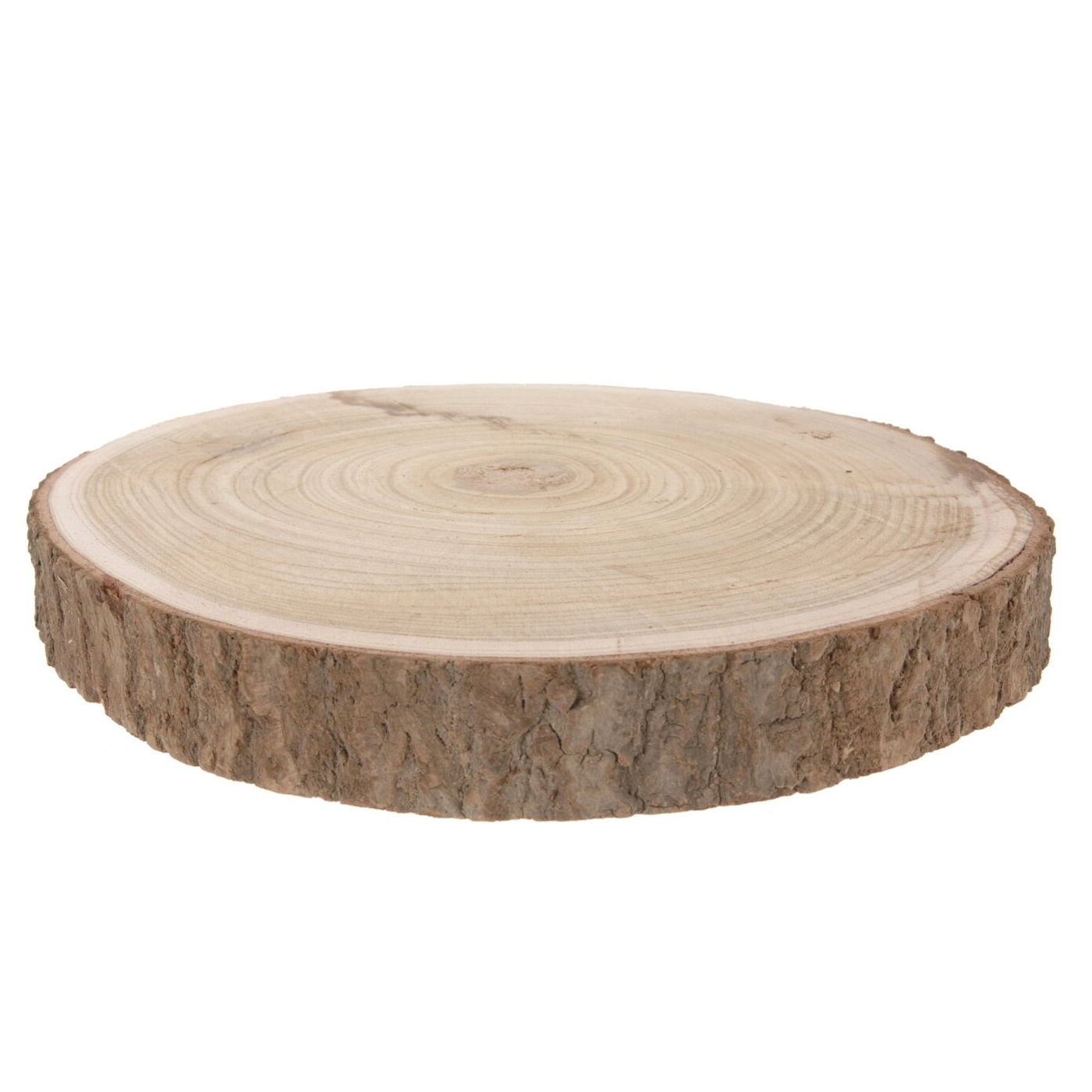 dřevěná podložka z kmene stromu 30cm