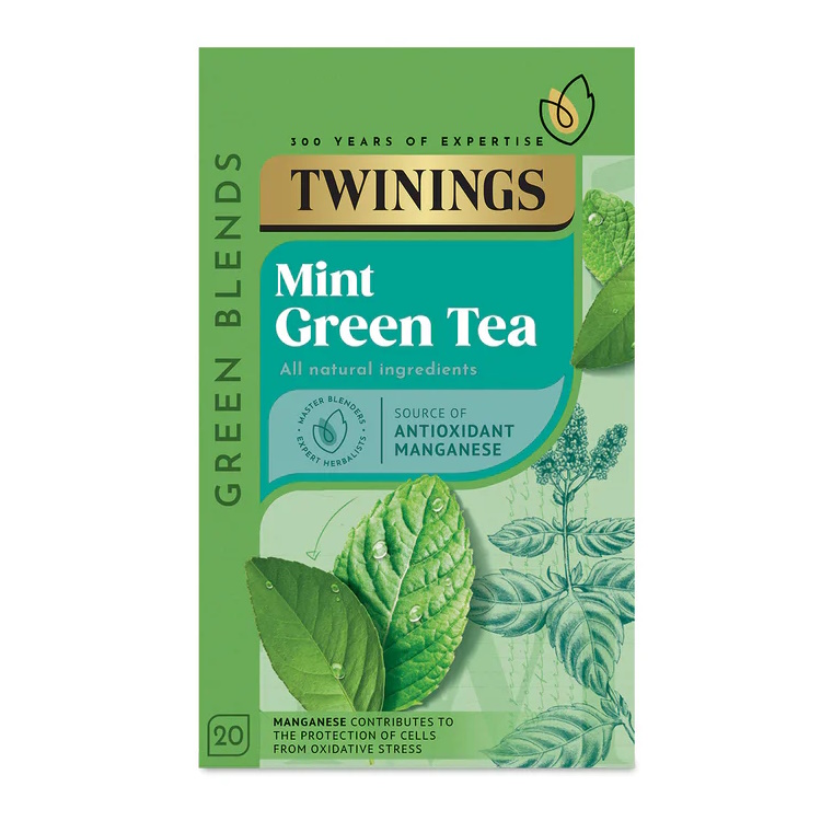 zelený čaj S MÁTOU 20 sáčků / 40g od Twinings