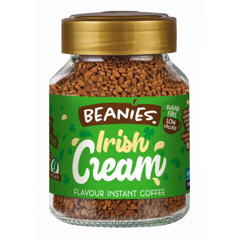 ochucená instantní káva IRISH CREAM 50g  od Beanies