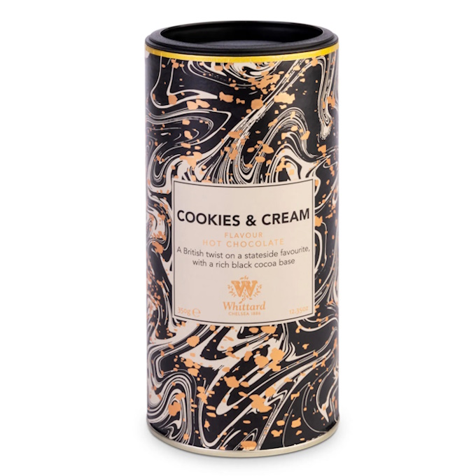 horká čokoláda SUŠENKY & SMETANA 350g od Whittard of Chelsea