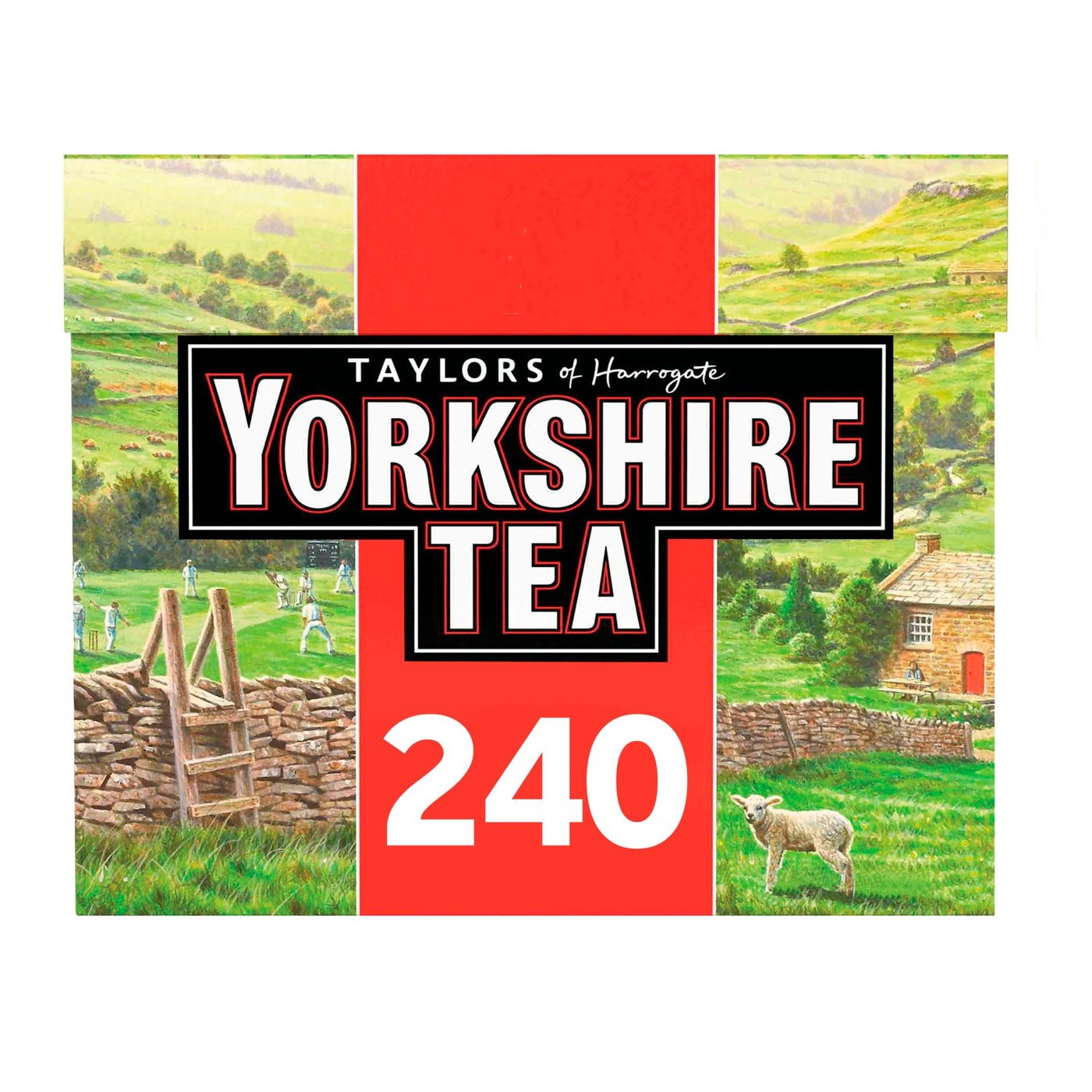 černý čaj YORKSHIRE TEA 240 sáčků 