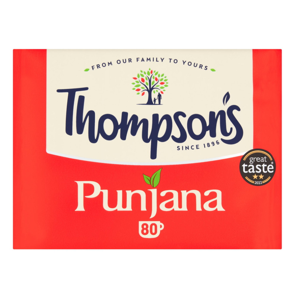 černý čaj PUNJANA (80 sáčků /250g) od Thompson's