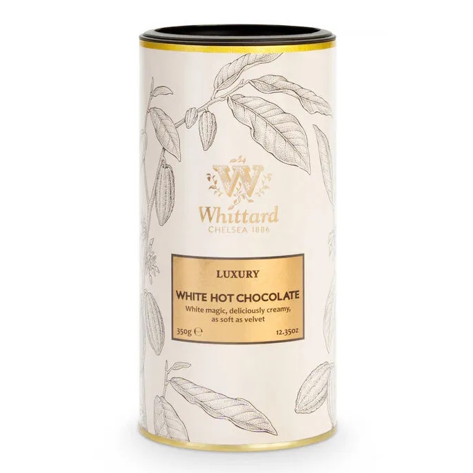 bílá horká čokoláda LUXUSNÍ 350g od Whittard of Chelsea