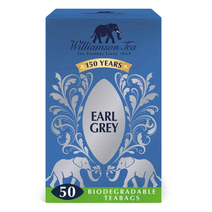 černý čaj earl grey 50 sáčků/125g od Williamson Tea
