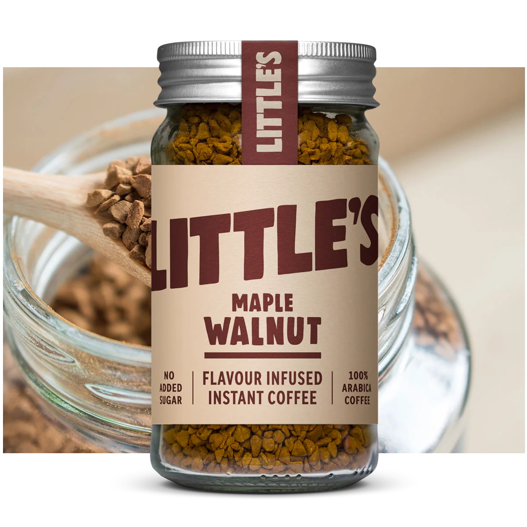 instantní káva ochucená MAPLE WALNUT 50g od Little's 