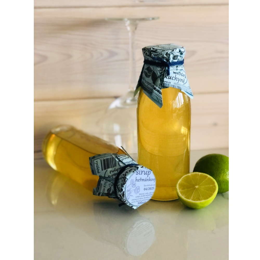 sirup heřmánkový 500ml z Modré Kuchyně