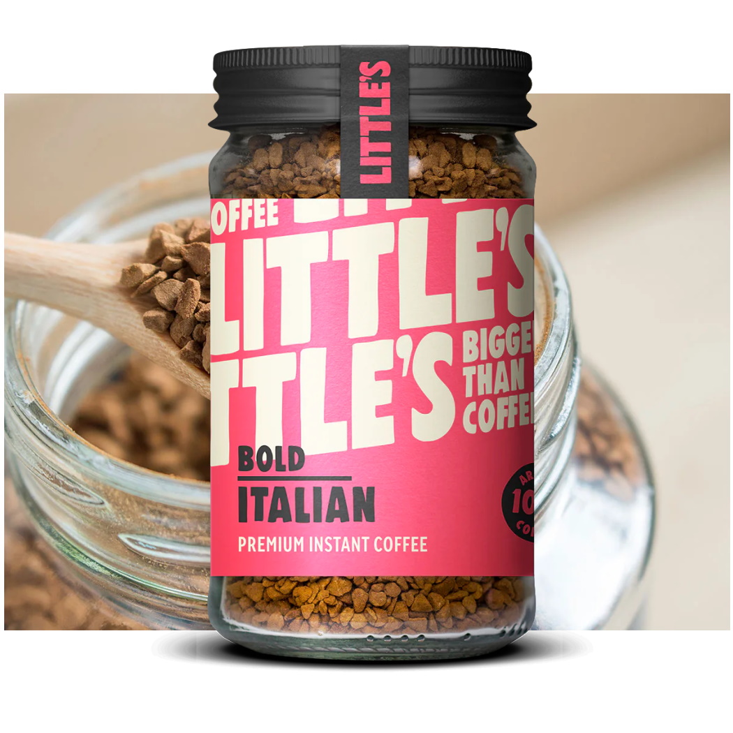 prémiová instantní káva BOLD ITALIAN 50g od Little's